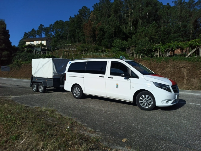 Taxi con remolque en Belorado